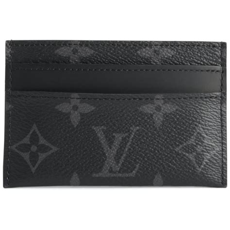 black and grey lv card holder|louis vuitton gold card holder.